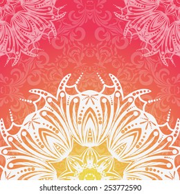 Vector Rosettes pattern, Decorative Elements