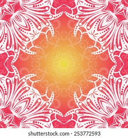 Vector Rosettes pattern, Decorative Elements