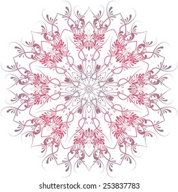 Vector Rosettes pattern, Decorative Elements