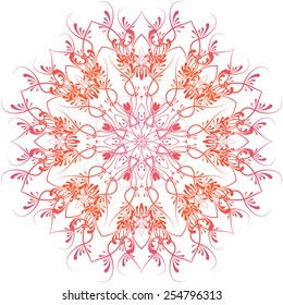 Vector Rosettes pattern, Decorative Elements