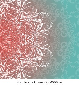 Vector Rosettes pattern, Decorative Elements