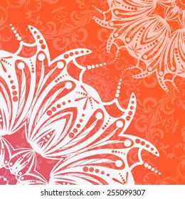 Vector Rosettes pattern, Decorative Elements