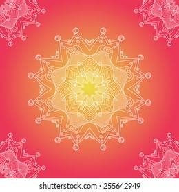 Vector Rosettes pattern, Decorative Elements