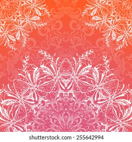 Vector Rosettes pattern, Decorative Elements