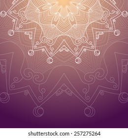 Vector Rosettes pattern, Decorative Elements