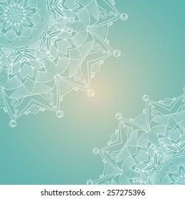 Vector Rosettes pattern, Decorative Elements