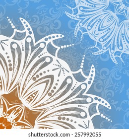 Vector Rosettes pattern, Decorative Elements