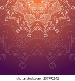 Vector Rosettes pattern, Decorative Elements