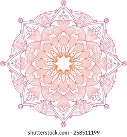 Vector Rosettes pattern, Decorative Elements