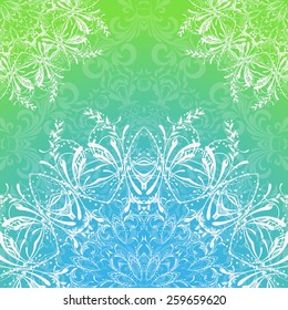 Vector Rosettes pattern, Decorative Elements