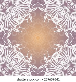 Vector Rosettes pattern, Decorative Elements