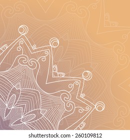 Vector Rosettes pattern, Decorative Elements 