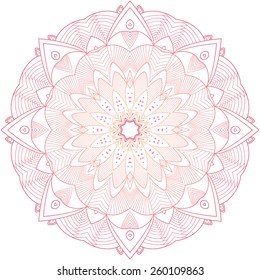 Vector Rosettes pattern, Decorative Elements