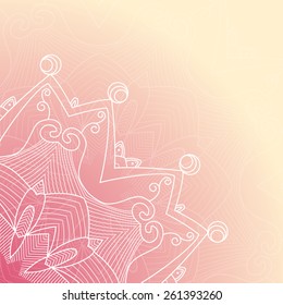 Vector Rosettes pattern, Decorative Elements