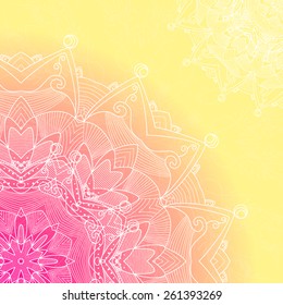 Vector Rosettes pattern, Decorative Elements