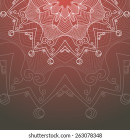 Vector Rosettes pattern, Decorative Elements