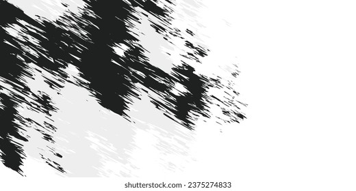 Vector rough black and white texture. Distressed overlay texture. Grunge background. Abstract textured effect. Vector Illustration
