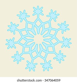 Vector round abstract circle.