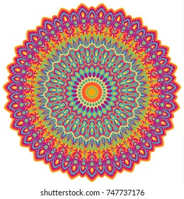Vector round abstract circle.