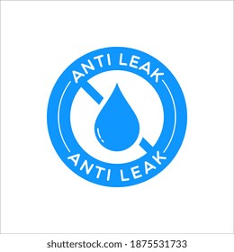 Vector Round Anti Leak Label