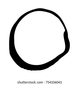 vector round frame