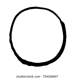 vector round frame