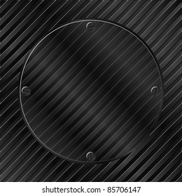Vector Round Glass Board