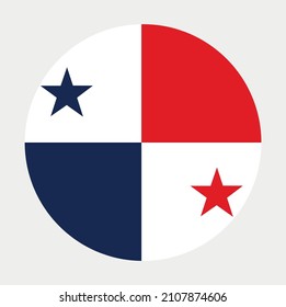 Vektorrundensymbol, Flagge von Panama