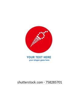 vector of round leaf