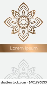 Vector Round oriental design Elements 