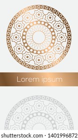Vector Round oriental design Elements 