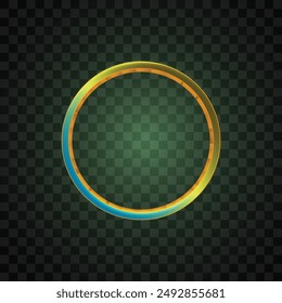 Vector of rounded banner set. Simple banner. Futuristic banner.