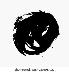 vector rounded brushstroke