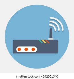 Vector router icon