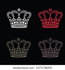 vector royal king luxury design art 