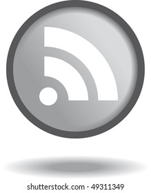  vector RSS feed icon