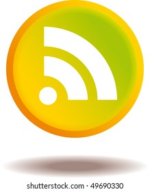 vector RSS feed icon