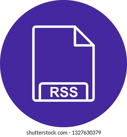 Vector RSS Icon
