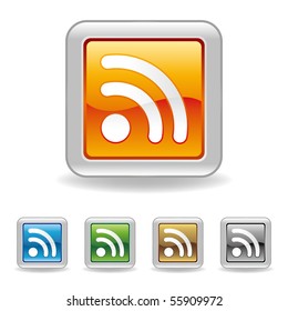 icono RSS vectorial