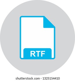 Vector RTF Icon

