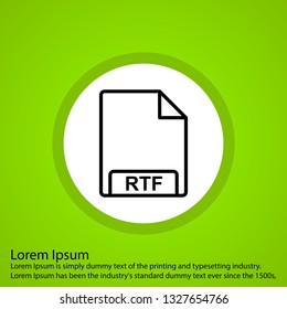 Vector RTF Icon
