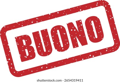 Tampon en caoutchouc d'Image vectorielle avec le mot italien 