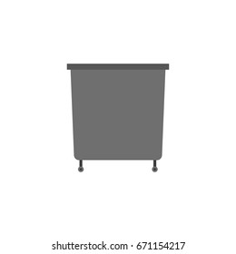 Vector rubbish illustration.