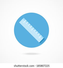 Vector Ruler Icon