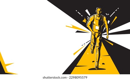 Vector running abstract background design. The sport eqipment for exercise and fitness gym