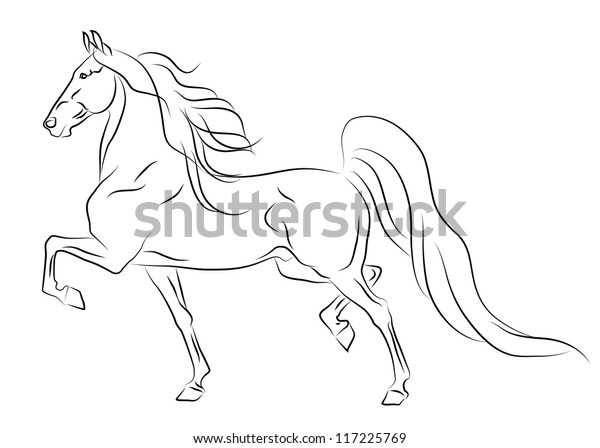 Free Free American Saddlebred Svg 684 SVG PNG EPS DXF File