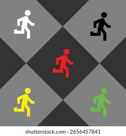 Vektorlaufsymbol eps 10.