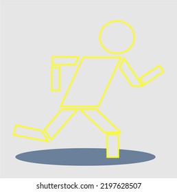 vector running illustration exercise  gym