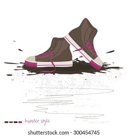 Vector running shoes