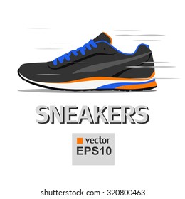 Vector running shoes - sneakers